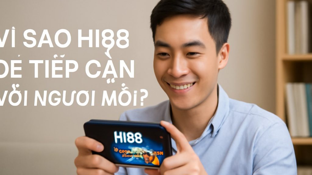 Vì sao hi88 dễ tiếp cận với người mới? Minh họa: Vì sao hi88 dễ tiếp cận với người mới?